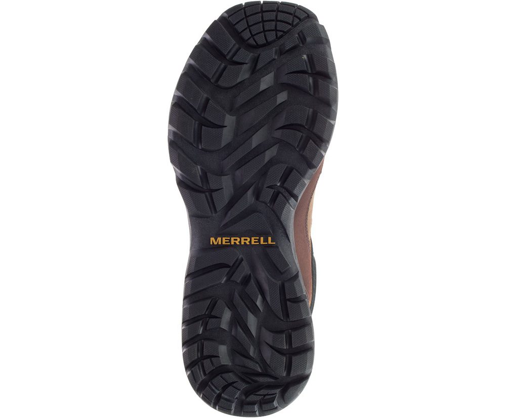 Botas Homem - Merrell Thermo Slush Mid Waterproof - Marrom - WNF758396